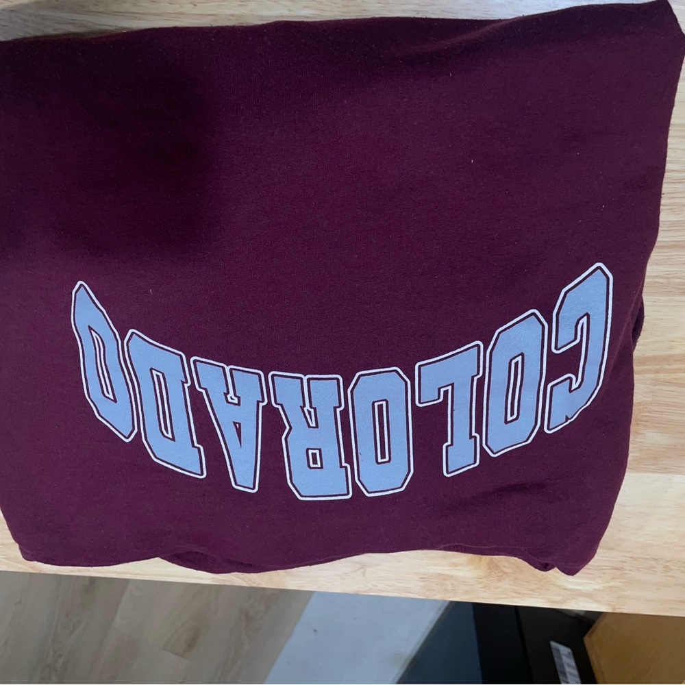 Colorado Maroon Sweatshirt